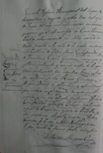 Partida de bautismo de León Emperador Giménez, mi bisabuelo